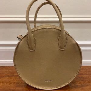 Mat & Nat Tan Round Purse